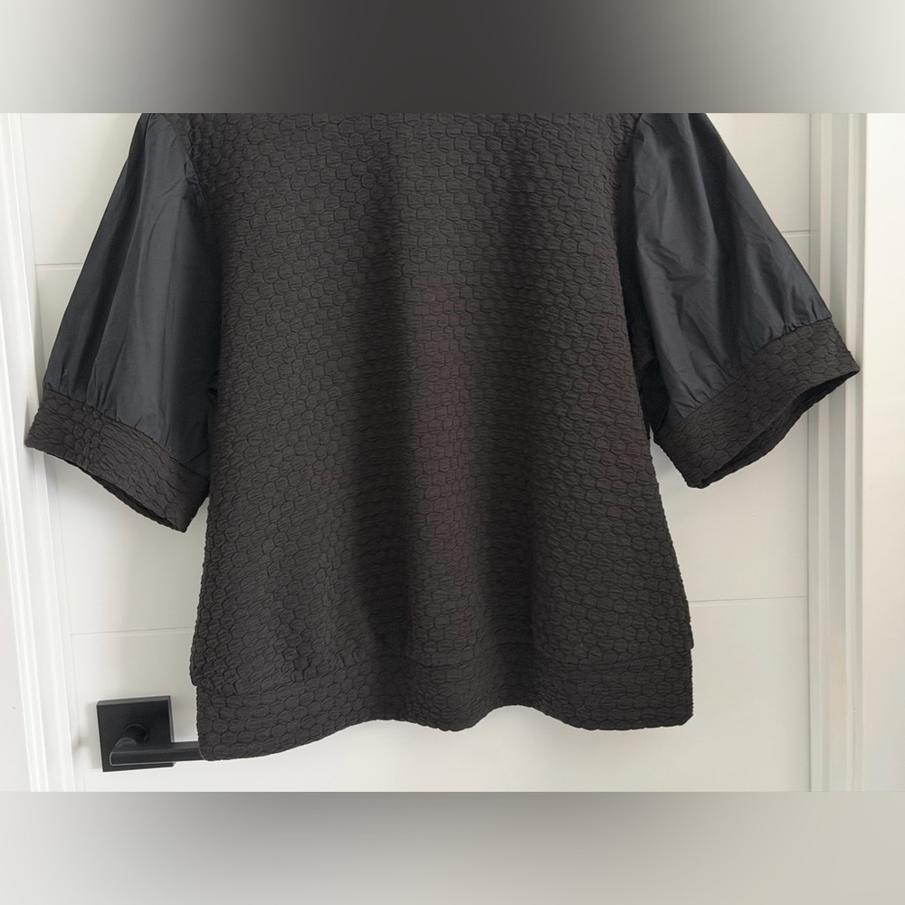 ✨NWT✨ Anthropologie: Short Sleeve Blouse (ptp approx 25in) -Size 1X - Picture 3 of 12